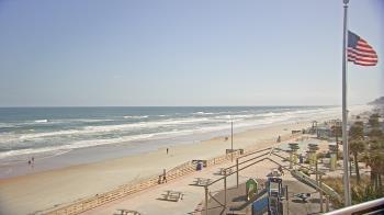 Weather camera view of Volusia County Lifeguard HQ Admin Center.