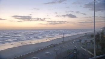 Weather camera view of Volusia County Lifeguard HQ Admin Center.