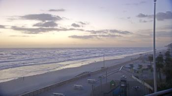 Weather camera view of Volusia County Lifeguard HQ Admin Center.