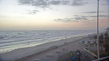 Weather camera view of Volusia County Lifeguard HQ Admin Center.