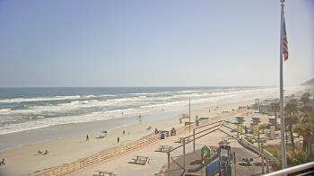 Weather camera view of Volusia County Lifeguard HQ Admin Center.