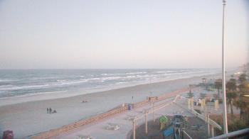 Weather camera view of Volusia County Lifeguard HQ Admin Center.