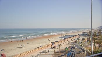 Weather camera view of Volusia County Lifeguard HQ Admin Center.