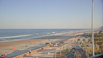Weather camera view of Volusia County Lifeguard HQ Admin Center.