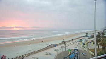 Weather camera view of Volusia County Lifeguard HQ Admin Center.