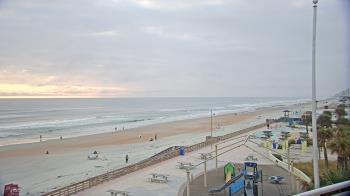 Weather camera view of Volusia County Lifeguard HQ Admin Center.