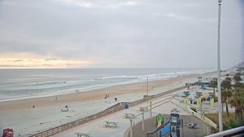 Weather camera view of Volusia County Lifeguard HQ Admin Center.