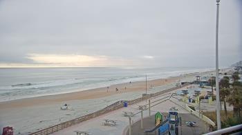Weather camera view of Volusia County Lifeguard HQ Admin Center.