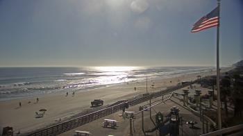 Weather camera view of Volusia County Lifeguard HQ Admin Center.