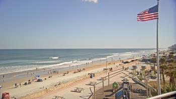 Weather camera view of Volusia County Lifeguard HQ Admin Center.