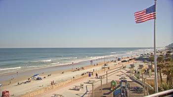 Weather camera view of Volusia County Lifeguard HQ Admin Center.