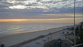 Weather camera view of Volusia County Lifeguard HQ Admin Center.