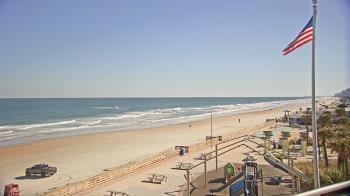Weather camera view of Volusia County Lifeguard HQ Admin Center.