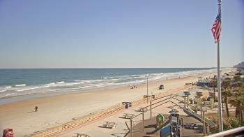 Weather camera view of Volusia County Lifeguard HQ Admin Center.