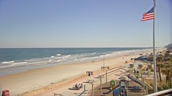 Weather camera view of Volusia County Lifeguard HQ Admin Center.