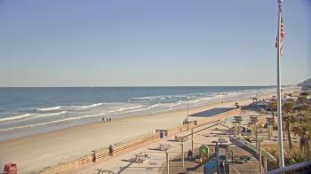Weather camera view of Volusia County Lifeguard HQ Admin Center.
