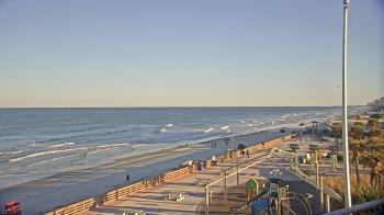 Weather camera view of Volusia County Lifeguard HQ Admin Center.