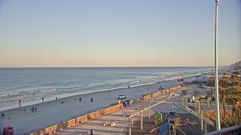 Weather camera view of Volusia County Lifeguard HQ Admin Center.
