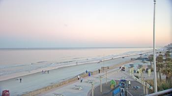 Weather camera view of Volusia County Lifeguard HQ Admin Center.