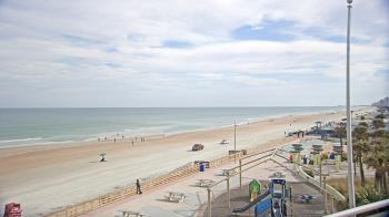 Weather camera view of Volusia County Lifeguard HQ Admin Center.
