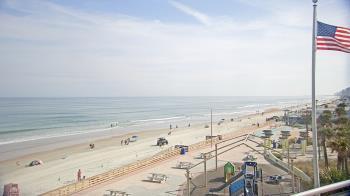 Weather camera view of Volusia County Lifeguard HQ Admin Center.