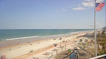 Weather camera view of Volusia County Lifeguard HQ Admin Center.