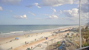 Weather camera view of Volusia County Lifeguard HQ Admin Center.