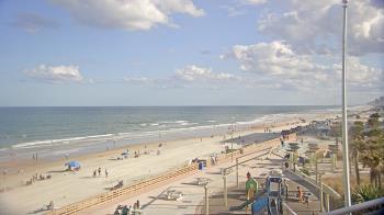 Weather camera view of Volusia County Lifeguard HQ Admin Center.