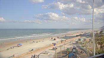 Weather camera view of Volusia County Lifeguard HQ Admin Center.