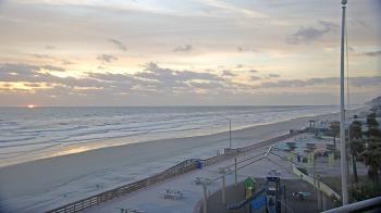 Weather camera view of Volusia County Lifeguard HQ Admin Center.