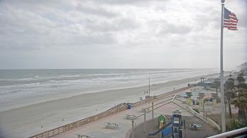 Weather camera view of Volusia County Lifeguard HQ Admin Center.