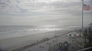 Weather camera view of Volusia County Lifeguard HQ Admin Center.
