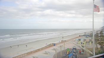 Weather camera view of Volusia County Lifeguard HQ Admin Center.