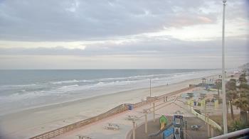Weather camera view of Volusia County Lifeguard HQ Admin Center.