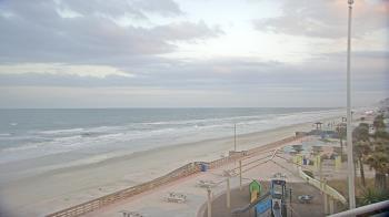 Weather camera view of Volusia County Lifeguard HQ Admin Center.
