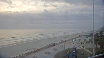 Weather camera view of Volusia County Lifeguard HQ Admin Center.
