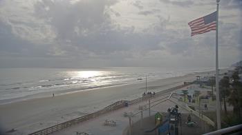 Weather camera view of Volusia County Lifeguard HQ Admin Center.