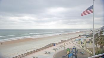 Weather camera view of Volusia County Lifeguard HQ Admin Center.