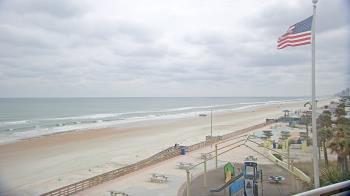 Weather camera view of Volusia County Lifeguard HQ Admin Center.