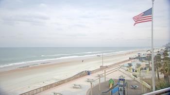 Weather camera view of Volusia County Lifeguard HQ Admin Center.