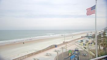 Weather camera view of Volusia County Lifeguard HQ Admin Center.