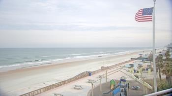 Weather camera view of Volusia County Lifeguard HQ Admin Center.