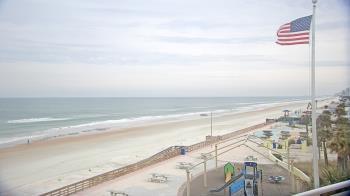Weather camera view of Volusia County Lifeguard HQ Admin Center.