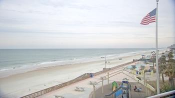 Weather camera view of Volusia County Lifeguard HQ Admin Center.