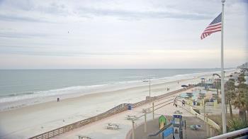 Weather camera view of Volusia County Lifeguard HQ Admin Center.