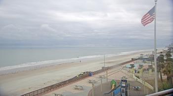Weather camera view of Volusia County Lifeguard HQ Admin Center.