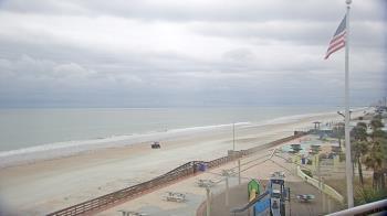 Weather camera view of Volusia County Lifeguard HQ Admin Center.