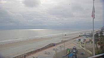 Weather camera view of Volusia County Lifeguard HQ Admin Center.