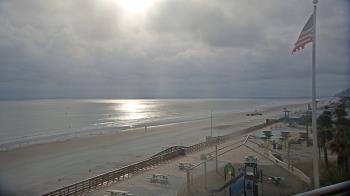 Weather camera view of Volusia County Lifeguard HQ Admin Center.