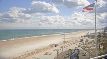 Weather camera view of Volusia County Lifeguard HQ Admin Center.